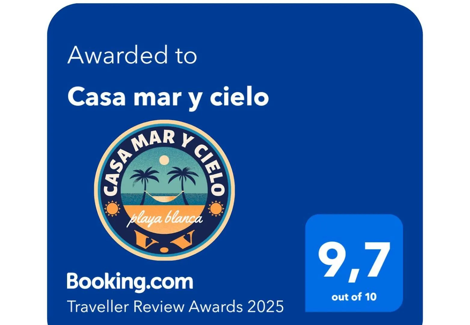 Casa Mar Y Cielo Villa Playa Blanca